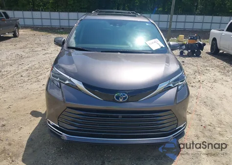 2024 Toyota Sienna Platinum из США, поврежденный, VIN 5TDESKFC0RS133994